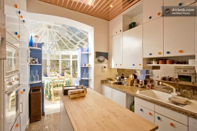 The full kitchen